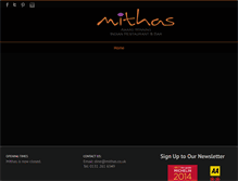 Tablet Screenshot of mithas.co.uk